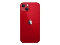 Apple iPhone 13 - (PRODUCT) RED - 5G smartphone - dual-SIM / Internminne 256 GB - OLED-skärm - 6.1" - 2532 x 1170 pixlar - 2 bakre kameror 12 MP, 12 MP - front camera 12 MP - röd MLQ93QN/A