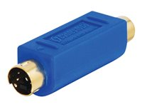 C2G Bi-Directional - Videokort - S-Video - RCA hona till 4-stifts mini-DIN hane 80445