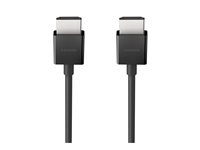 Belkin BoostCharge - Ultra High Speed - HDMI-kabel - HDMI hane till HDMI hane - 2 m - svart - stöd för 8K - för P/N: AVC006BTSGY, F4U098BT, F4U110BT, INC003TTBK, INC004BTSGY AV10175BT2MBKV2