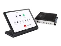 Crestron Flex UC-CX100-PRO-Z-WM - För zoomningsrum - Integrator Kit - paket för videokonferens (pekskärmskonsol, mini-dator, sändare) - Zoomcertifierad - svart UC-CX100-PRO-Z-WM