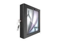 Compulocks iPad Air M2 & M3 11", Apex Enclosure AV Conference Capsule - Black - Monteringssats (hölje, kapsel) - för surfplatta - låsbar - metallram, höggradigt stål - svart - skärmstorlek: 11" - bänkskiva, väggmonterbar - för Apple 11-inch iPad Air M2 Wi-Fi, M2 Wi-Fi + Cellular, M3 Wi-Fi, M3 Wi-Fi + Cellular 341B11APXB