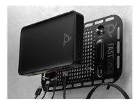HP Poly Studio G62 - Videokonferenssystem - Certifierad för Microsoft-teams, Certifierad för Poly Video - svart - med Mounting Plate Kit - power adapter included A01KCAA#AC3