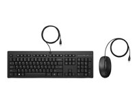 HP 225 - Sats med tangentbord och mus - USB - hela norden - för HP 245 G9, 295 G8, 470 G8; Chromebook x360; Laptop 15; Pro x360; ProDesk 405 G8 286J4AA#UUW