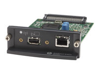HP JetDirect 640n - Printserver - EIO - Gigabit Ethernet - för DesignJet HD Pro MFP, SD Pro MFP, T1120, T2300, Z2600, Z5600, Z6610, Z6800, Z6810 J8025A#UUS