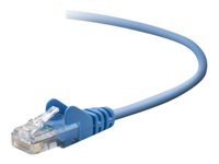 Belkin High Performance - Patch-kabel - RJ-45 (hane) till RJ-45 (hane) - 2 m - UTP - CAT 6 - formpressad, hakfri - blå - för Omniview SMB 1x16, SMB 1x8; OmniView SMB CAT5 KVM Switch A3L980B02M-BLUS
