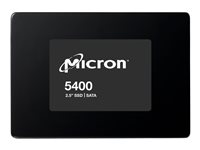 Micron 5400 PRO - SSD - 480 GB - inbyggd - 2.5" - SATA 6Gb/s - 256 bitars AES MTFDDAK480TGA-1BC1ZABYYT
