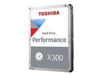 Toshiba X300 Performance HDWR71AUZSVA - Hårddisk - 10 TB - inbyggd - 3.5" - SATA 6Gb/s - 7200 rpm - buffert: 512 MB HDWR71AUZSVA