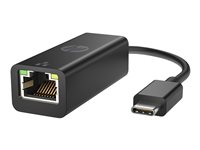 HP USB-C to RJ45 Adapter G2 - Nätverksadapter - USB-C - Gigabit Ethernet x 1 - för Victus by HP Laptop 15, 16; Fortis 11 G9; Laptop 14, 15, 17; Pavilion x360 Laptop 4Z527AA