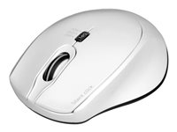 PORT Connect SILENT - Mus - optisk - trådlös - 2.4 GHz - USB/USB-C trådlösa mottagare - vit 900714