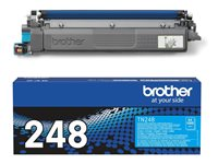 Brother TN-248C - Cyan - original - box - tonerkassett - för Brother DCP-L3515, L3520, L3555, L3560, HL-L3220, L3240, MFC-L3740, L3760, L8340, L8390 TN248C