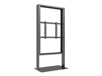 Multibrackets M Pro Series - Hölje - för 2 LCD-bildskärmar - totem, B2B - stål - svart - skärmstorlek: 65" - golvstående 7350105216947