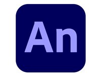Adobe Animate for enterprise - Feature Restricted Licensing Subscription New - 1 användare - REG - Value Incentive Plan - Nivå 1 (1-9) - Online Feature Restricted License - Win, Mac - EU English 65307163BC01B12