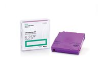 HPE Ultrium Non-Custom Labeled Data Cartridge - 20 x LTO Ultrium 6.25 TB - märkt - för StorageWorks SAS Rack-Mount Kit; StoreEver MSL2024, MSL4048, MSL8096; StoreEver 1/8 G2 C7976BN