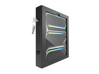 Compulocks iPad Pro M4 13" (2024), Apex Secured Enclosure Wall Mount - Hölje - för surfplatta - säkrad - låsbar - metallram - svart - skärmstorlek: 13" - väggmonterbar - för Apple 13-inch iPad Pro Wi-Fi (M4) 13PAPX4B