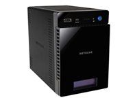 NETGEAR ReadyNAS 314 RN31400 - NAS-server - 4 fack - SATA 3Gb/s - HDD - RAID 0, 1, 5, 10 - RAM 2 GB - Gigabit Ethernet - iSCSI support RN31400-100EUS